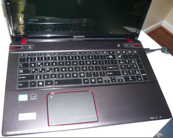 Toshiba Qosmio Customizable laptop