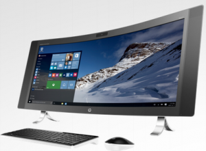 HP ENVY Curved All-in-One 